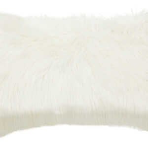 Bosie Lamina Cream Fur Cushion