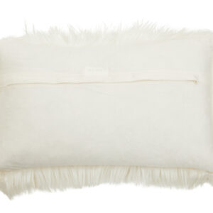 Bosie Lamina Cream Fur Cushion