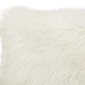 Bosie Lamina Cream Fur Cushion