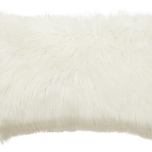 Bosie Lamina Cream Fur Cushion