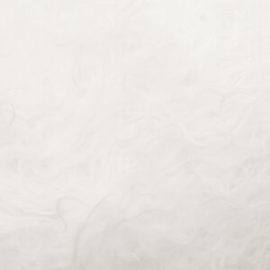 Bosie Real Mongolian Fur White Square Cushion