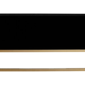Dumas Black and White Four Door Sideboard