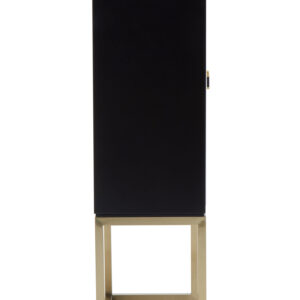 Dumas Black and White Two Door Cabinet