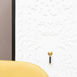 Dumas Black and White Two Door Cabinet