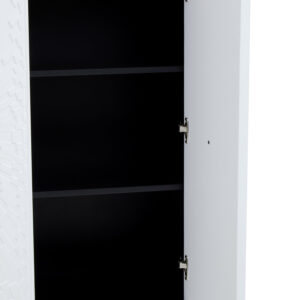 Dumas Black and White Two Door Cabinet