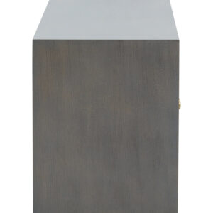 Deskey Grey Shagreen Effect Media Unit