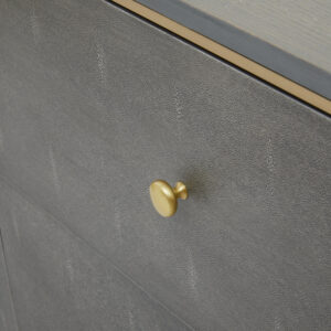 Deskey Grey Shagreen Effect Media Unit