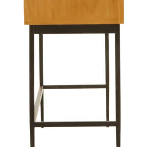 Jakara Natural Finish Console Table with 2 Drawers