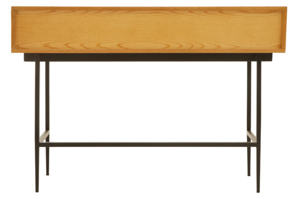 Jakara Natural Finish Console Table with 2 Drawers