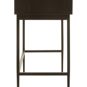 Jakara Black Finish Console Table with 2 Drawers