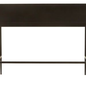 Jakara Black Finish Console Table with 2 Drawers