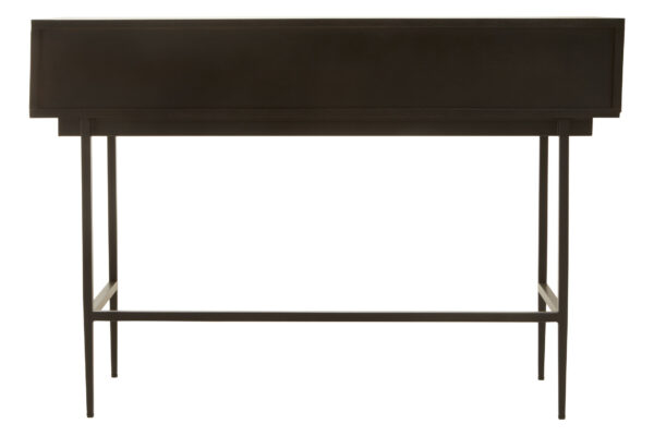 Jakara Black Finish Console Table with 2 Drawers
