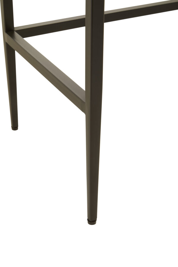 Jakara Black Finish Console Table with 2 Drawers