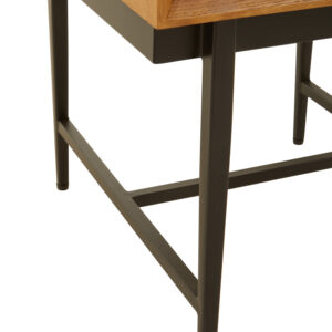 Jakara Natural Finish Side Table with 1 Drawer