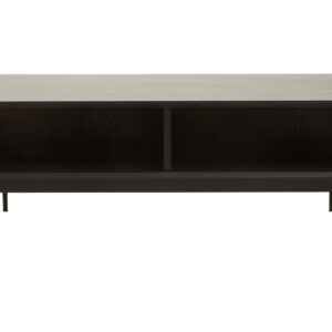 Jakara Black Finish Coffee Table with Drawers