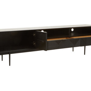Jakara Black Finish Media Unit