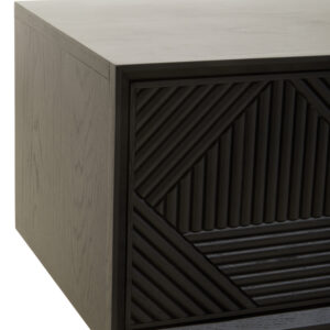Jakara Black Finish Media Unit