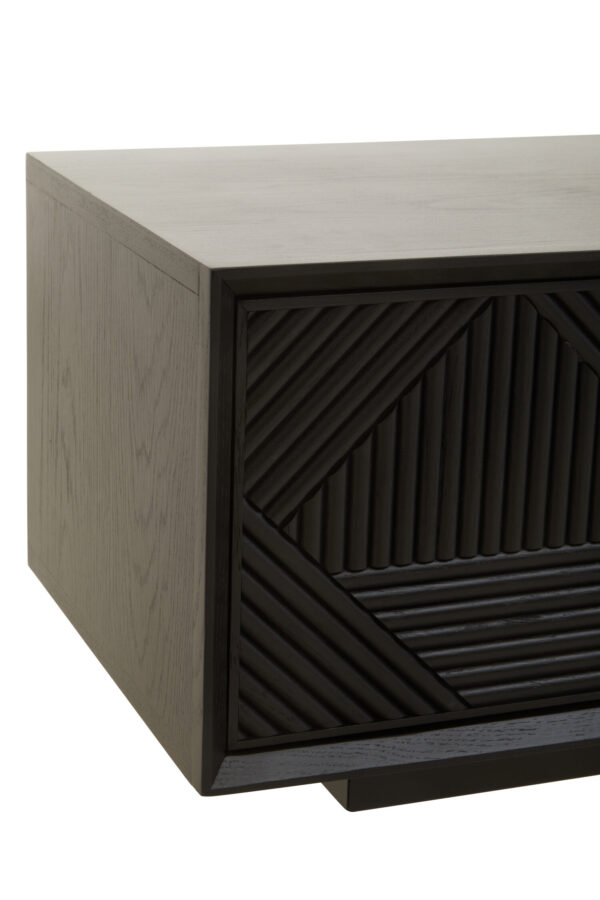 Jakara Black Finish Media Unit
