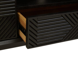 Jakara Black Finish Media Unit