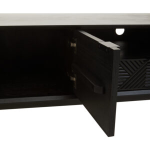 Jakara Black Finish Media Unit