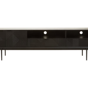 Jakara Black Finish Media Unit