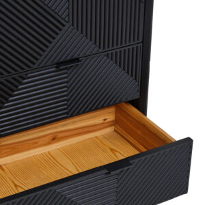 Jakara Black Finish Cabinet