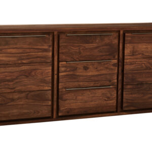 Surati Two Door Three Drawer Sheesham And Acacia Sideboard