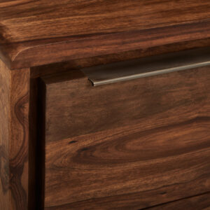 Surati Two Door Three Drawer Sheesham And Acacia Sideboard