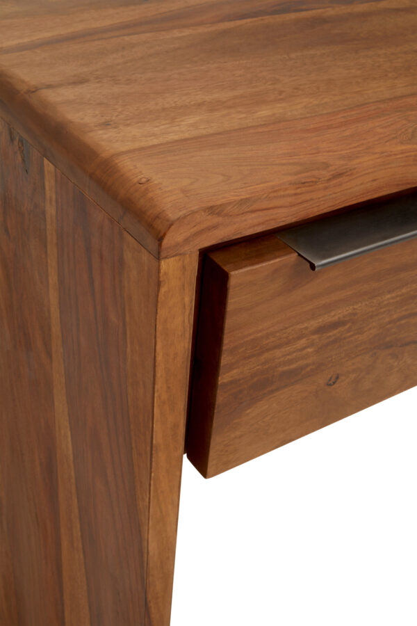 Surati Two Door Sheesham And Acacia Console Table