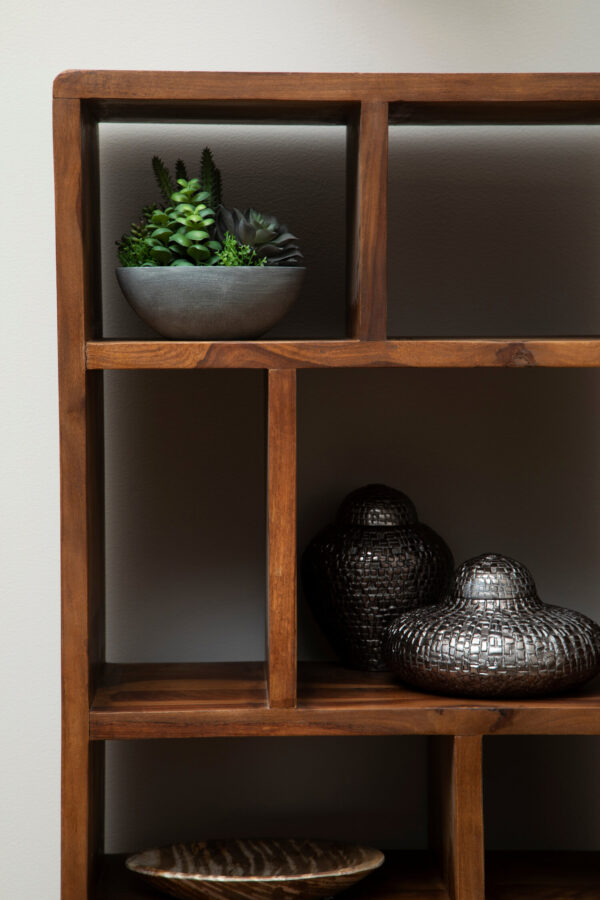 Surati Sheesham Wood Shelf Unit