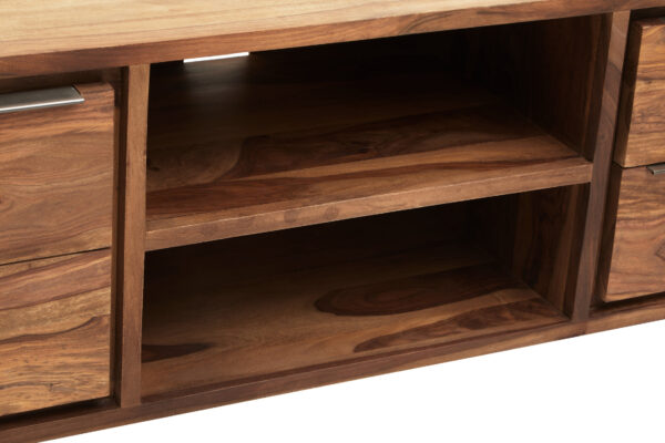 Surati One Door Sheesham And Acacia Wood Media Unit
