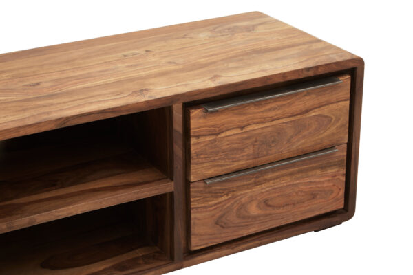 Surati One Door Sheesham And Acacia Wood Media Unit