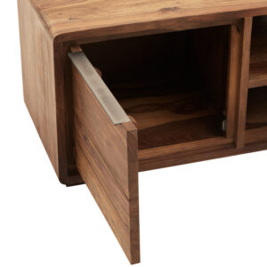 Surati One Door Sheesham And Acacia Wood Media Unit
