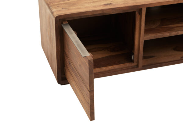 Surati One Door Sheesham And Acacia Wood Media Unit