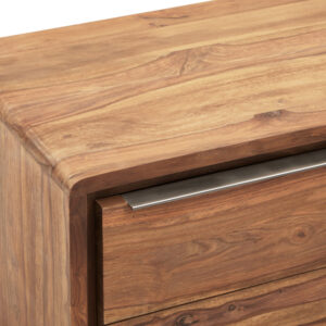 Surati One Door Sheesham And Acacia Wood Media Unit