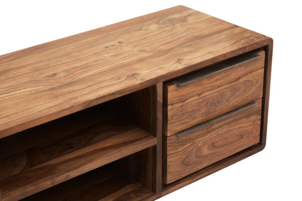 Surati One Door Sheesham And Acacia Wood Media Unit