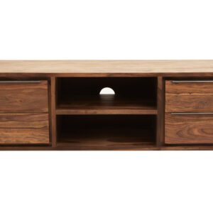 Surati One Door Sheesham And Acacia Wood Media Unit