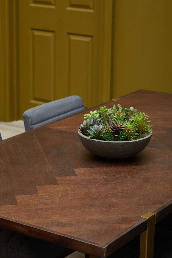 Brando Acacia Wood effect Dining Table