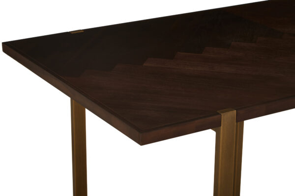 Brando Acacia Wood effect Dining Table