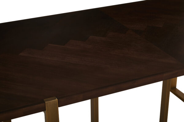 Brando Acacia Wood effect Dining Table