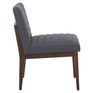 Brando Charcoal Grey Dining Chair with Oak Legs