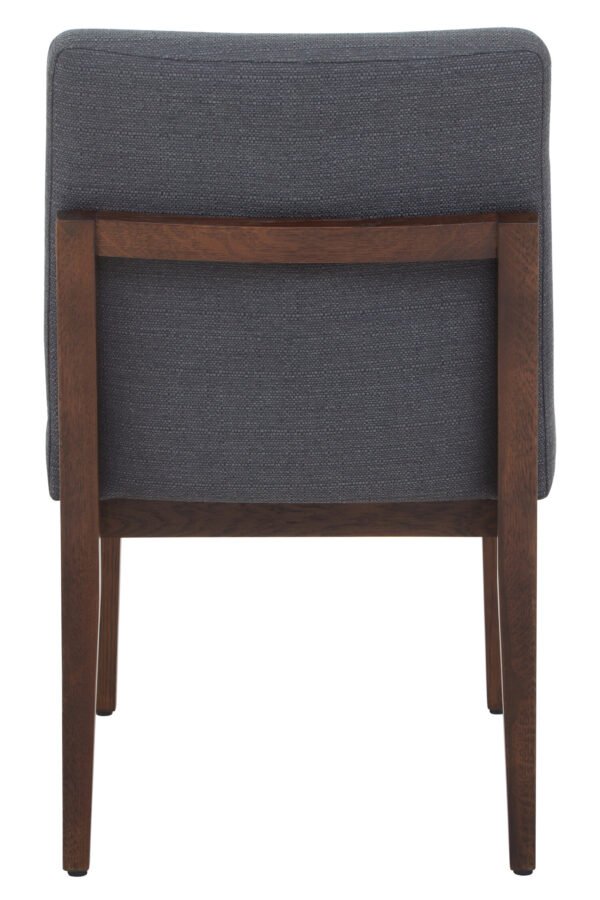 Brando Charcoal Grey Dining Chair with Oak Legs