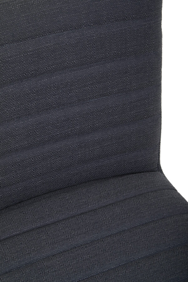 Brando Charcoal Grey Dining Chair with Oak Legs