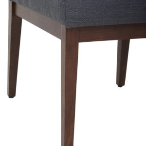 Brando Charcoal Grey Dining Chair with Oak Legs