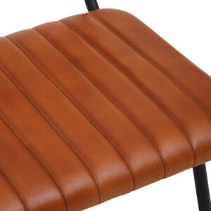 Buffalo Tan Leather Dining Chair