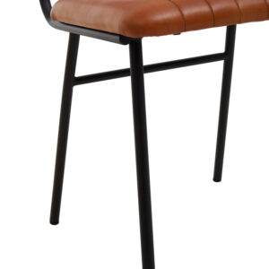 Buffalo Tan Leather Dining Chair