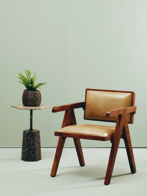 Buffalo Natural Leather Chair