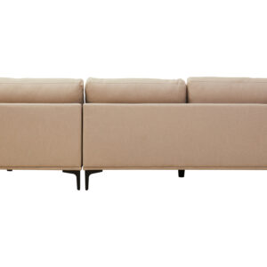 Toulon 3 Seat Natural Fabric Right Chaise Sofa