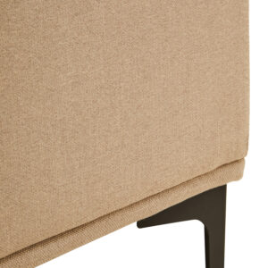 Toulon 3 Seat Natural Fabric Left Chaise Sofa