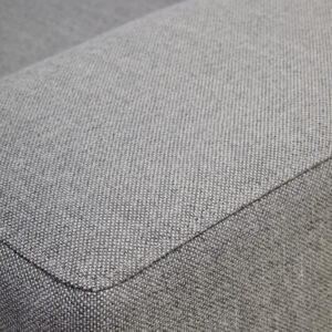 Toulon 3 Seat Grey Fabric Right Chaise Sofa